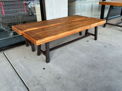 Picnic Benches, Unassembled, No Hardware, Lot of 5, 2 Per Box