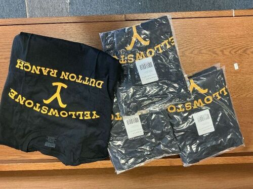 Yellowstone T-Shirts, XL, Lot of 6