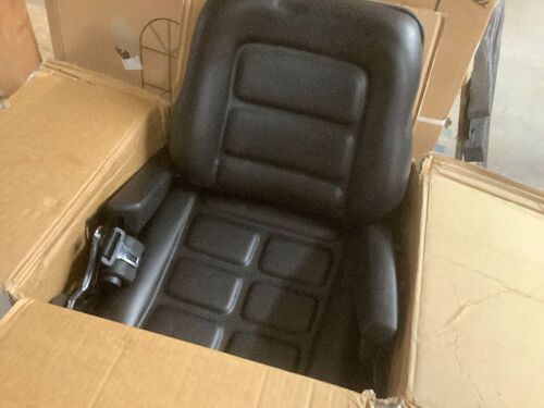 Universal Adjustable Seat for Forklift, Mower, Tractor, Excavator, Trolley