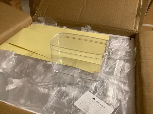 Box of Clear Acrylic Boxes