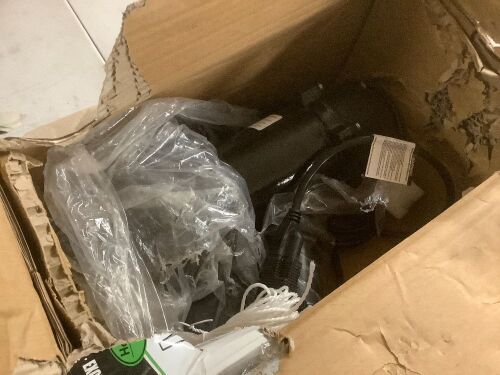 LANCHEZ 1HP Submersible Sewage Effluent Pump, Cast Iron, 5644 GPH Hi...eavy Dump Sump Pump for Sump Basin, Basement, Residential, 2" NPT Discharge