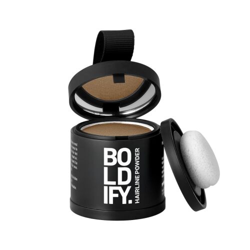 Hairline Powder (LARGE, 10g) - Water-Resistant Root Touch Up Hair Color for Gray Coverage - 24-Hour Stain-Proof, Mess-Free Hair Powder for Thinning Hair