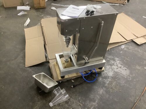 VEVOR 750W High-Speed Ice Cream Maker Mixer Stir Machine 1740RPM