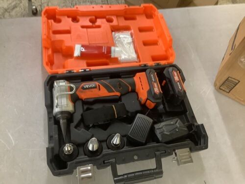 VEVOR 20V Max Electric Tubing Expansion Tool for 1/2", 3/4", 1" PEX-A Pipes, 22000RPM - For Parts or Repair