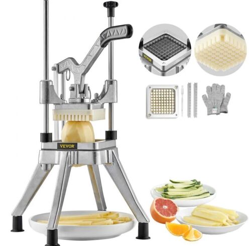 VEVOR Commercial Heavy Duty Vegetable Fruit Chopper 3/8″ Blade
