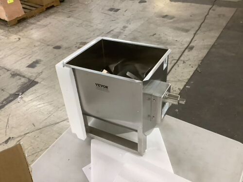 VEVOR 20L Fixed Tank Manual Meat Mixer, Mixing Max 30LBS