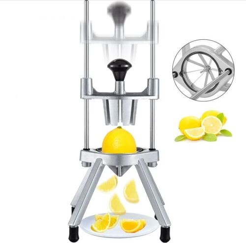 VEVOR 8-Section Commercial Easy Wedger Stainless Steel Blade Fruit Slicer