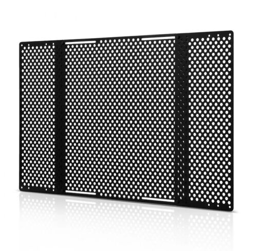 VEVOR Iron RV Screen Door Protector, Adjusts from 22 to 31.5 inch, Reinforced Breathable Honeycomb Holes