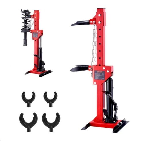 VEVOR Strut Spring Compressor, 4.5 Ton Hydraulic Jack Capacity, 1 Ton Rated Compression Force, Auto Strut Coil Spring Compressor Tool