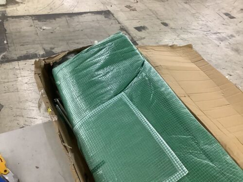 VEVOR Walk-in Tunnel Greenhouse, 20 x 10 x 7 ft - Loose Hardware, Unknown if Complete