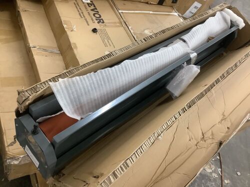 VEVOR 51 Inch Cold Laminator Machine 10mm Manual Vinyl Photo Film Cold laminator Hand Crank