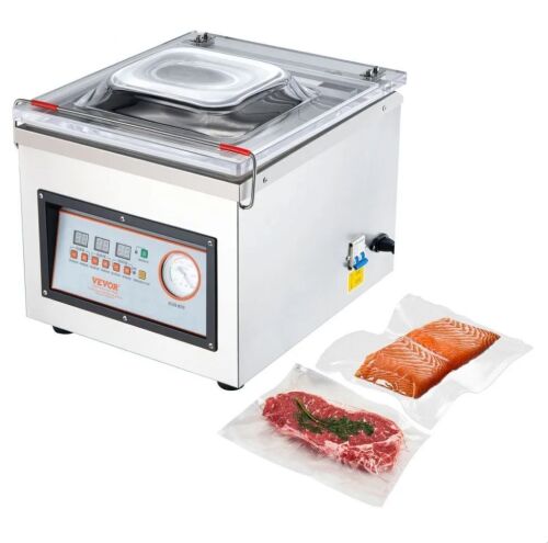 VEVOR Chamber Vacuum Sealer Machine, 320W Sealing Power, 12.6 in Sealing Length
