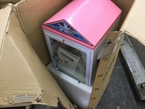 VEVOR Claw Machine, 0-3” Jaw Diameter 0-5” Jaw Lifting - Glass Broken on One Side