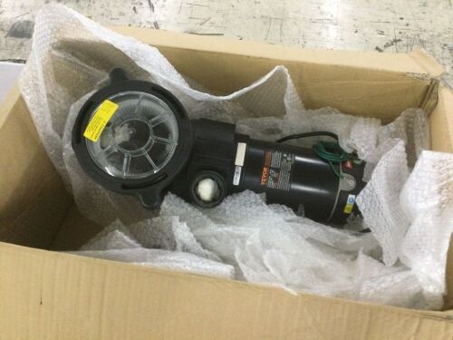 VEVOR Above Ground Pool Pump, 1HP, 80 GPM Max. Flow, 120V 3450 RPM 36 ft Max. Head Lift Pool Pump with Filter Basket