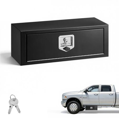 VEVOR Heavy Duty Steel Underbody Truck Tool Box, 27 x 10 x 10 Inch