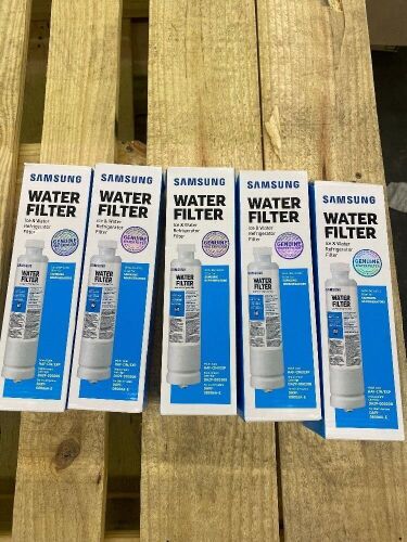 Lot of (5) SAMSUNG Genuine Filter for Refrigerator Water and Ice, 6-Month Life, HAF-CIN/EXP