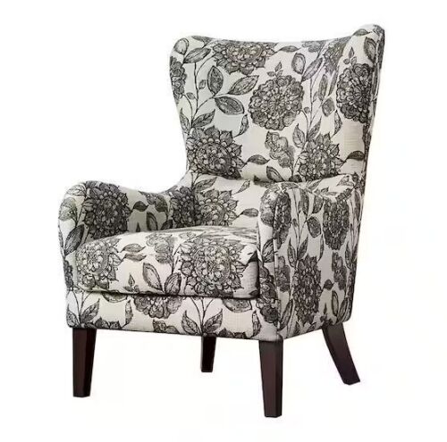 Madison Park Leda Multi Swoop Wing Chair