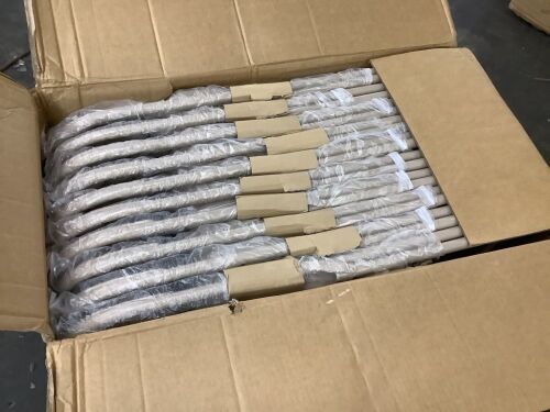 10 Pack White Folding Chairs