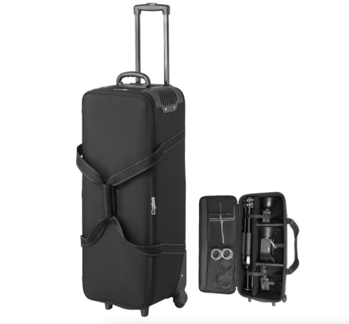VEVOR Studio Equipment Trolley Case, 35.83 x 11.81 x 14 in