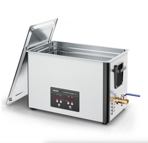 VEVOR 30L Ultrasonic Cleaner with Cleaning Basket & Digital Display, 480W 40kHz