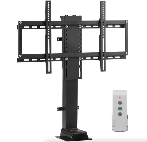 VEVOR Automated TV Elevator, 39.4" Stroke, Supports 32-70" TVs, Adjustable Height 28.74-68.11", Remote Controlled, Max Load 154 lbs