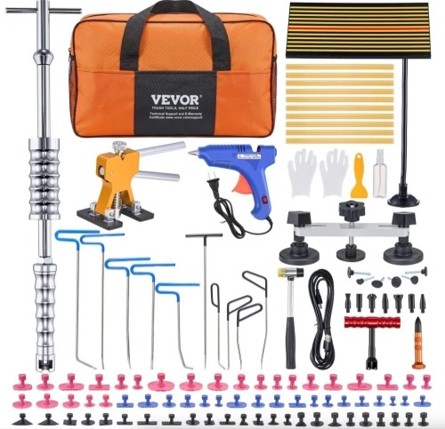 VEVOR Paintless Dent Removal Rods, 89 PCS Paintless Dent Repair Tools