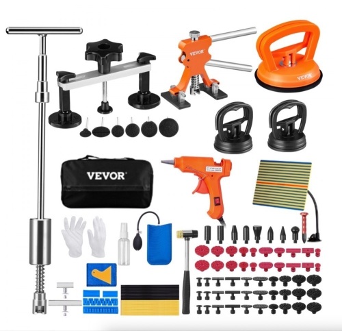 VEVOR 107 PCS Dent Removal Kit, Paintless Dent Repair Kit