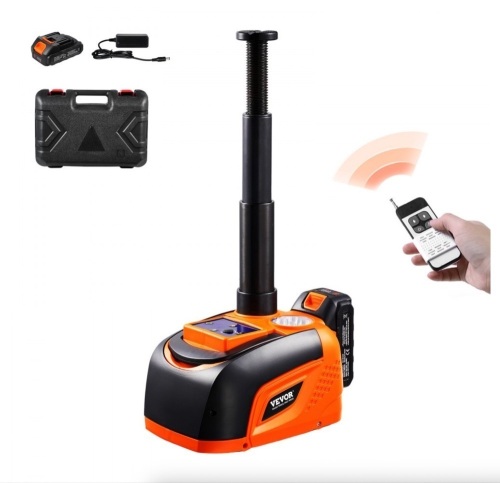 VEVOR 5 Ton Electric Car Jack with LED Light & Remote Control