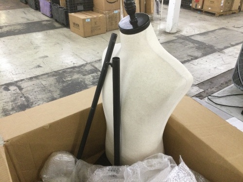 VINGLI Male Mannequin Dress Form with Stand