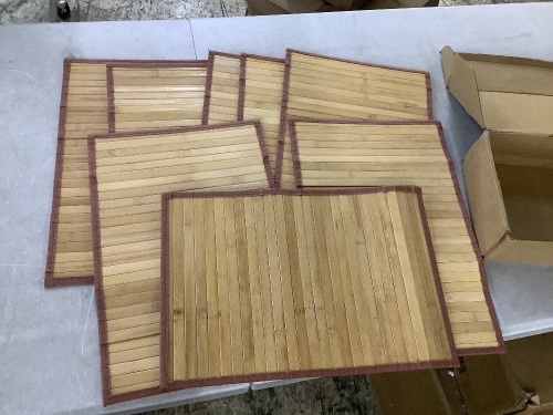 Bamboo Placemats, 8 pc