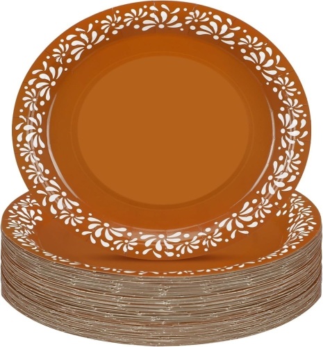 50pc Disposable Paper Plates