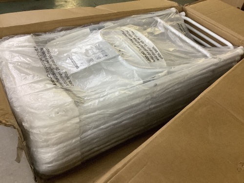 10 Pack White Folding Chairs