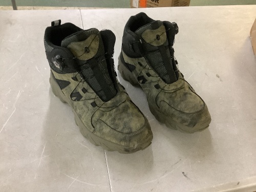 Steel Toe Work Boots, Size 47