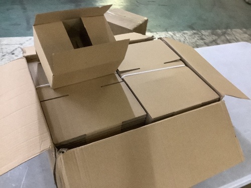 8x6x4 Cardboard Shipping Boxes, 100pc
