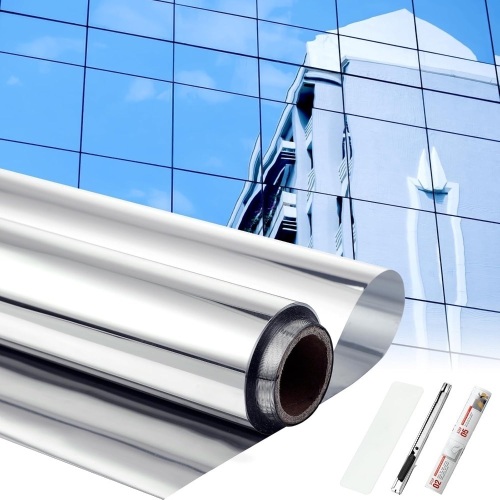 48 Inch x 50 ft One Way Reflective Mirror Window Film