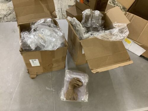 Lot of Small Squeeze Bottles, Unknown Quantity