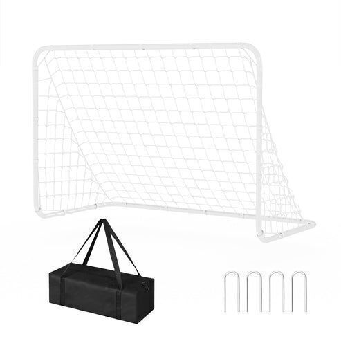 Garvee 3-in-1 Portable Pop Up Soccer Net, Heavy-Duty Steel Frame, 6x4FT