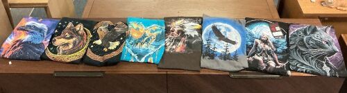 T-Shirt Mix, Size Large, Lot of 8
