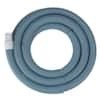 25 ft. x 1.5 in. Blue Extruded EVA In-Ground Swimming Pool Vacuum Hose with Swivel Cuff