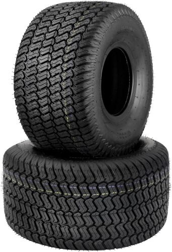 (2 Pack) 20x10.00-8 Lawn Mower Tubeless Tire