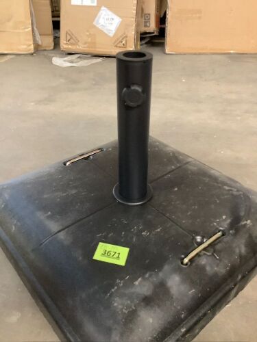 81lb. Heavy Duty Concrete Umbrella Base Stand w/ Wheels