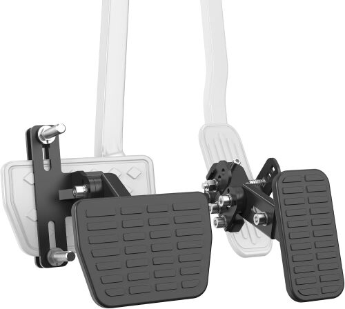 Gas and Brake Pedal Extenders for Short Drivers People Driving Cars, Go Kart, Ride on Toys, Accelerator Pedals and Adjustable Length and Angle Auto Vehicles Brake