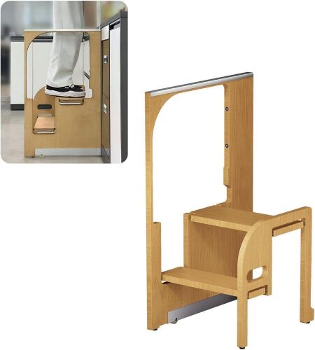 2 Step Foldable Hidden Step Ladder