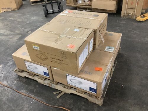Lot of (4) Drop In Sinks & (2) Undermount Sinks