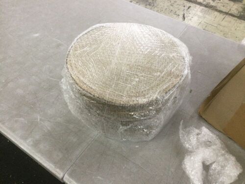 24" Round Wood Center Pieces, 10pc