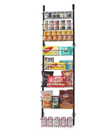 Over the Door Pantry Organizer 9-Tier