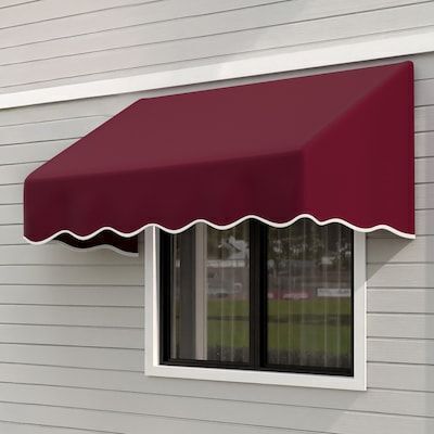 VINGLI 4x2 FT Manual Retractable Window Awning Sunshade