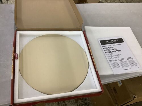 Old Stone Pizza Kitchen 16 in. Round Non-Cracking Pizza Stone