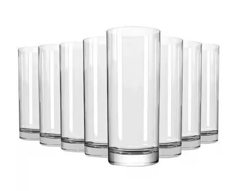 Wudkey 16 oz. Highball Glasses, Set of 8
