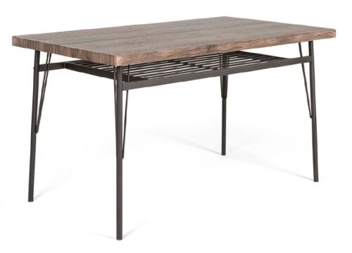 Lot of (2) Dining Table with Storage Rack